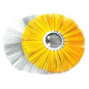 Snow Cleaning Sweeper Round Wafer Brush in PP Bristle