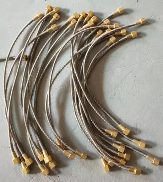 Stainless Steel High Pressure Pigtails Medical Connection Pipes