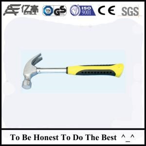 Tools Plastic Coated Claw Hammer with Steel Handle