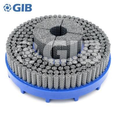 200mm Custom-Made Abrasive Nylon Disc Brush for Deburring Metal Working