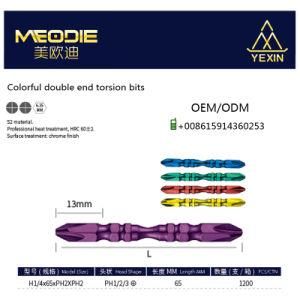 Colorful Double End Torsion Bits S2/CRV