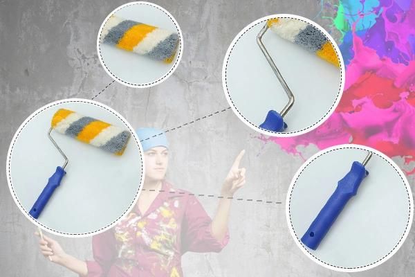 Hot Sale Long Handle Designer Painting Wall Roller Brush