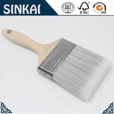 Wholesale Wall Paint Brushes Wooden Handle Pure Bristle Painting Brush