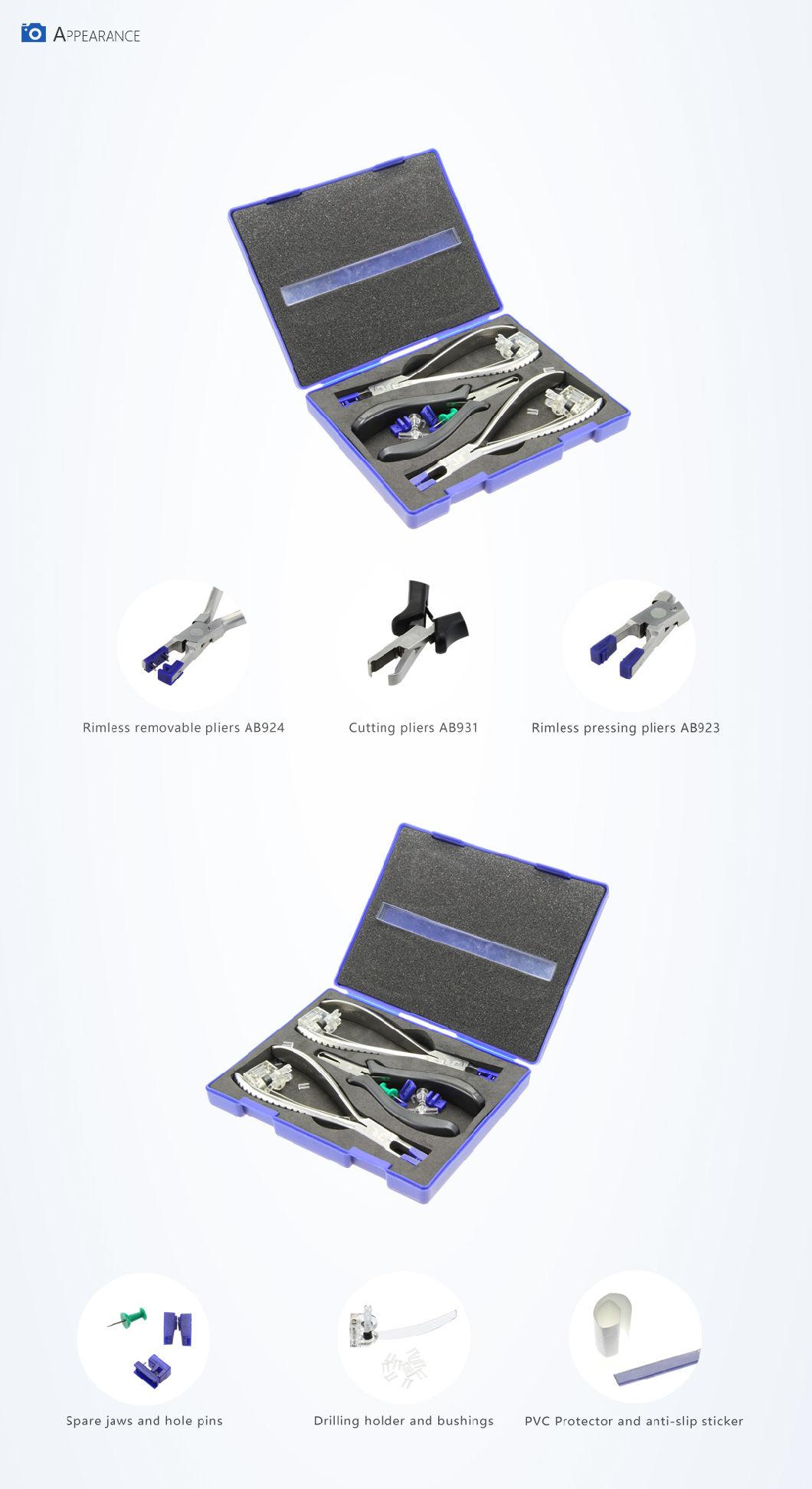 Eyewear Tool-Silhouette Pliers Set (horizongtally)