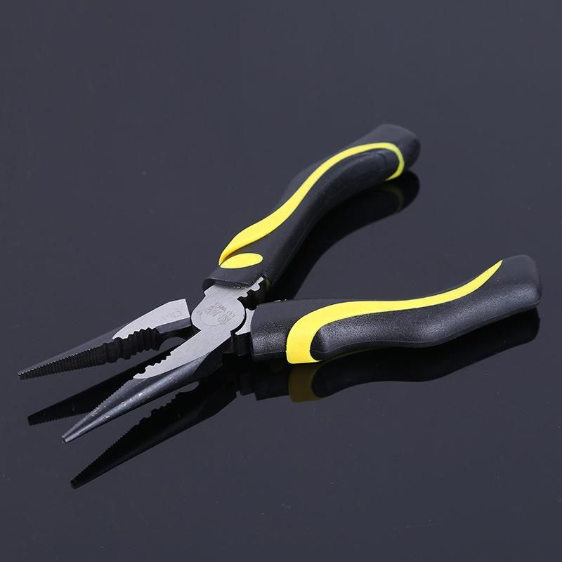 6-Inch VDE CRV Insulated Side Long Nose Pliers