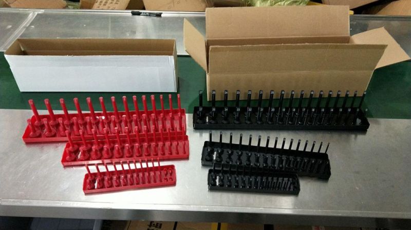 3PCS Inch SAE Socket Stand Tray Rack Storage Tool Organizer Rail Holder