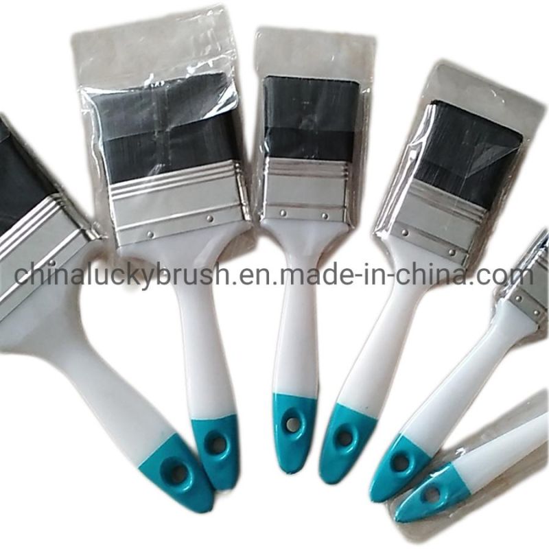 High Quality Multi-Colour Wooden Handle Brsitle Paint Brush (YY-617)