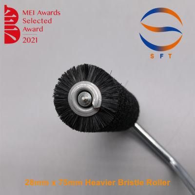 28mm Heavier Bristle Rollers with Higher Density Pig Hog Hair