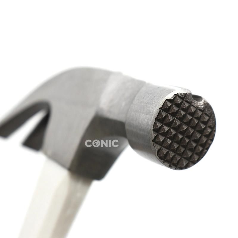 Carbon Steel American Type Claw Hammer with Nail Groove and Magnet