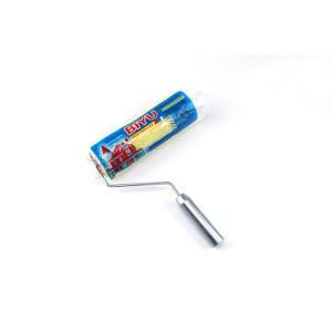 2020 New Yellow Roller Silver Handle Paint Roller Brush for Decoration
