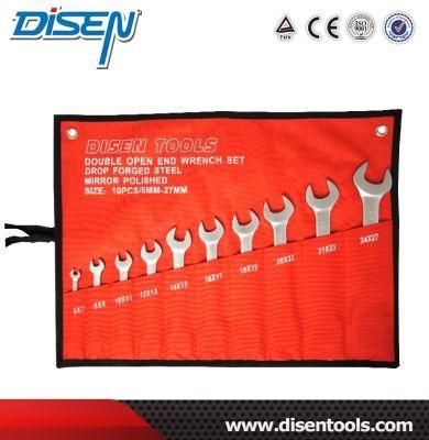ANSI Double Open End Wrench Set