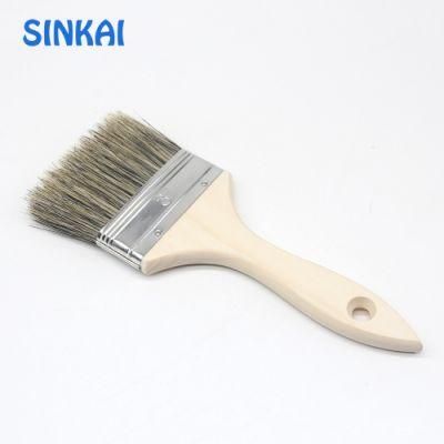 Hot Sale Paint Brush Set 1&quot; Wooden Handle Bristles Paint Brush