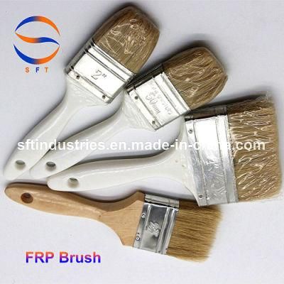 Acrtone Resistant Pure Pig Hair Mane Bristle FRP Brushes