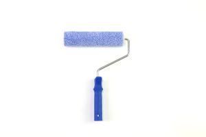 2020 New Blue Polyester Fiber Roller Blue Plastic Handle Paint Roller Brush