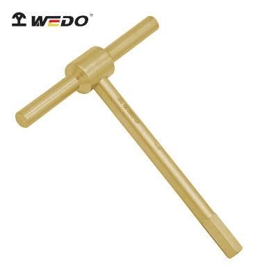 Wedo Aluminium Bronze Alloy T Type Hex Key Wrench