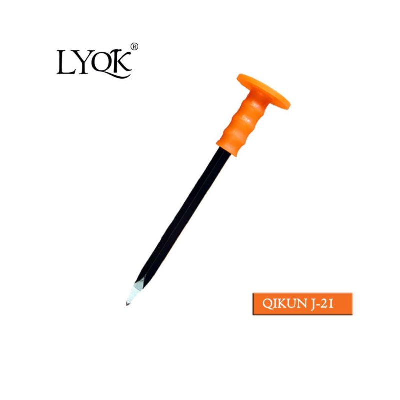 J-19 Plastic Grip Flat Type Cold Chisel