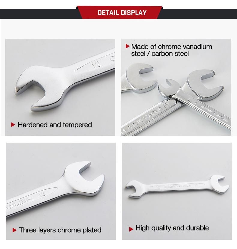 12PCS Double Open End Wrench Set (KT501P)