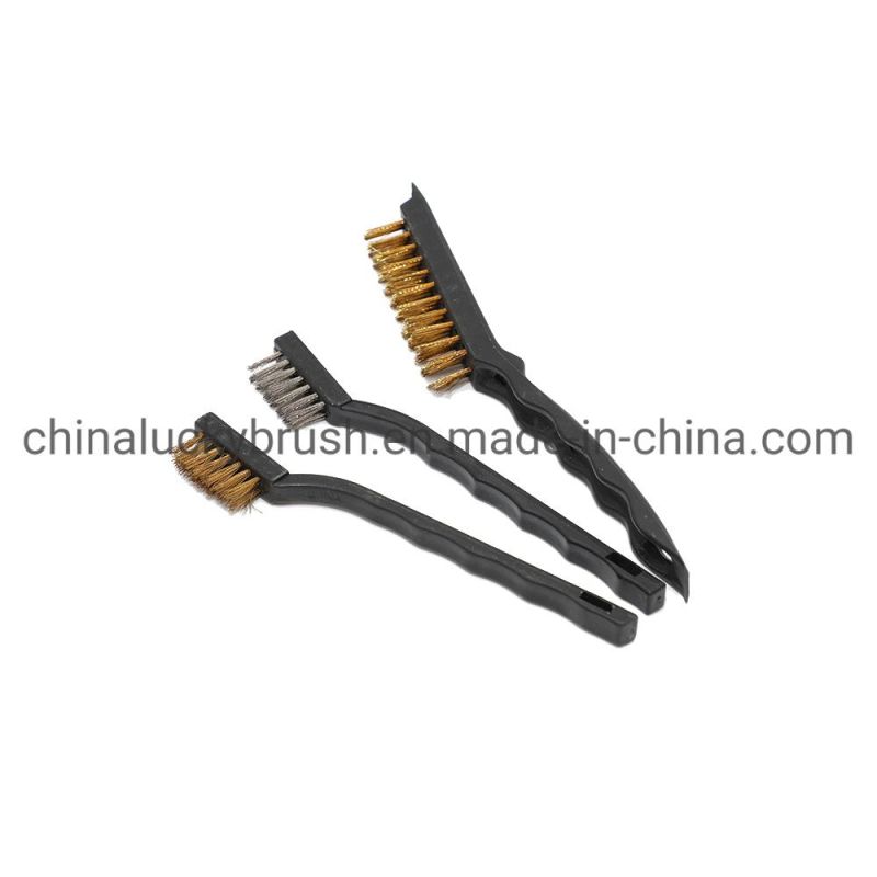 9inch Plastic Handle Wire Brush (YY-840)