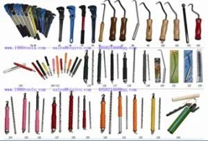 Wooden or Steel Rebar Tying Hand Tool Colorful Wire Twister Tools Iron Binding Hooks