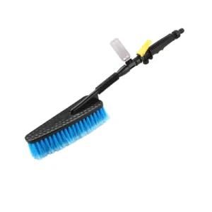 Auto Exterior Cleaning Tool Long Handle Car Cleaning Water Flow Switch Foam Bottle Brush