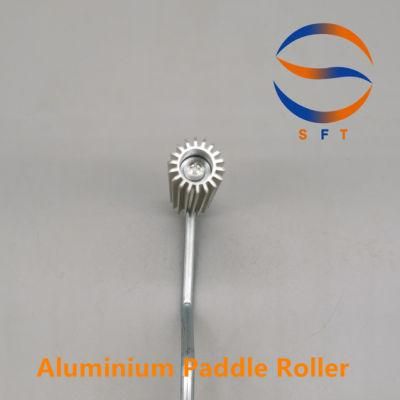 OEM Aluminium Alloy Paddle Wheel Roller Fiberglass Rollers for GRP