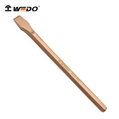 WEDO Beryllium Copper Chisel Non-Sparking Hex/6 Point Chisel Bam/FM/GS Certified