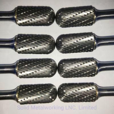 Carbide burrs SC with high duty cutting flutes