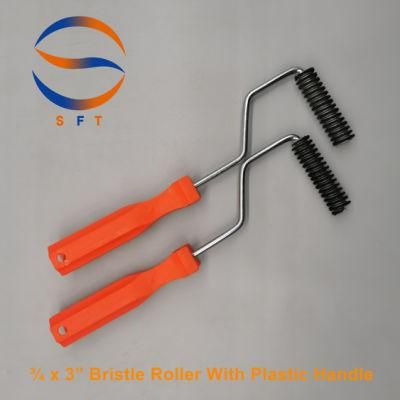 &frac34; X 3&rdquor; Bristle Rollers with Plastic Handle for FRP Laminating