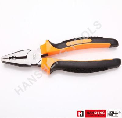 Professional Hand Tools, Combination Plier, End Cutting Pliers, CRV or Carbon Steel