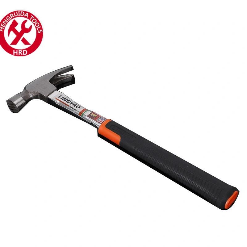 Claw Hammer with Stainless Steel Handle Anti Slide Magnet