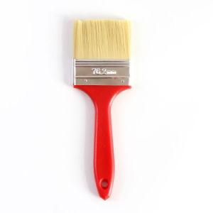 New Bristle Brush Wire with Red Plastic Handle Paint Brush