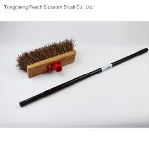 The Latest Version of 2020 Factory Wholesale Hot Sale Cheap High Quality Brown Wire Road Brush with Telescopic Rod