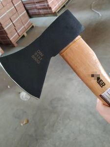 OEM Machine Forging Polished Axe with Wooden Handle