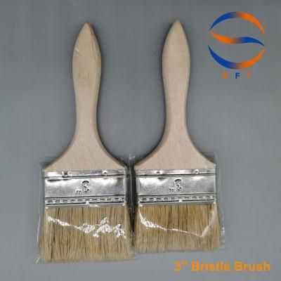 3 Inch 40mm Bristle Length Thick Pure Bristle Paint Brush