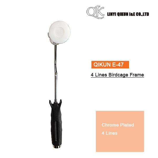 E-45 4" Europe Type Single Rod Paint Roller Frame Hardware Hand Tools