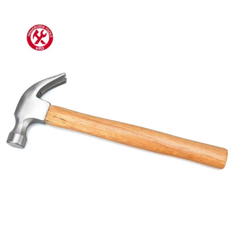 Claw Hammer with Wooden Handle American Type