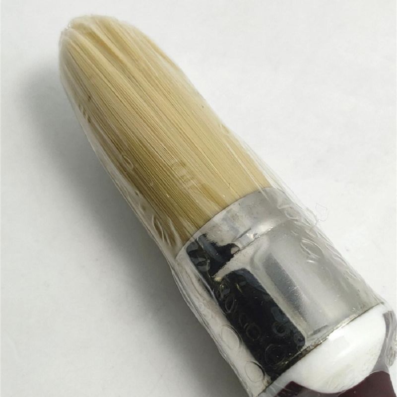 Professional Appearance Round Rubber Handle Paint Brush