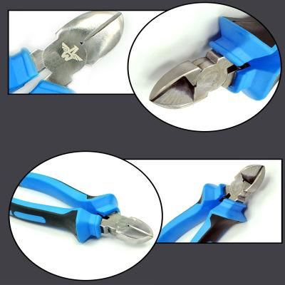 Custom 160mm 180mm Fine Polishing German Type Diagonal Cutting Pliers