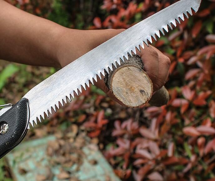 16 Inch Steel Garden Hand Pruning Saw with Soft Grip