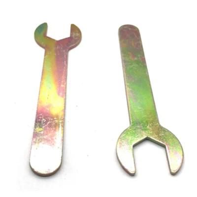 High Grade Carton Steel Single Open-End Stamp Steel Wrench Thin Wrench