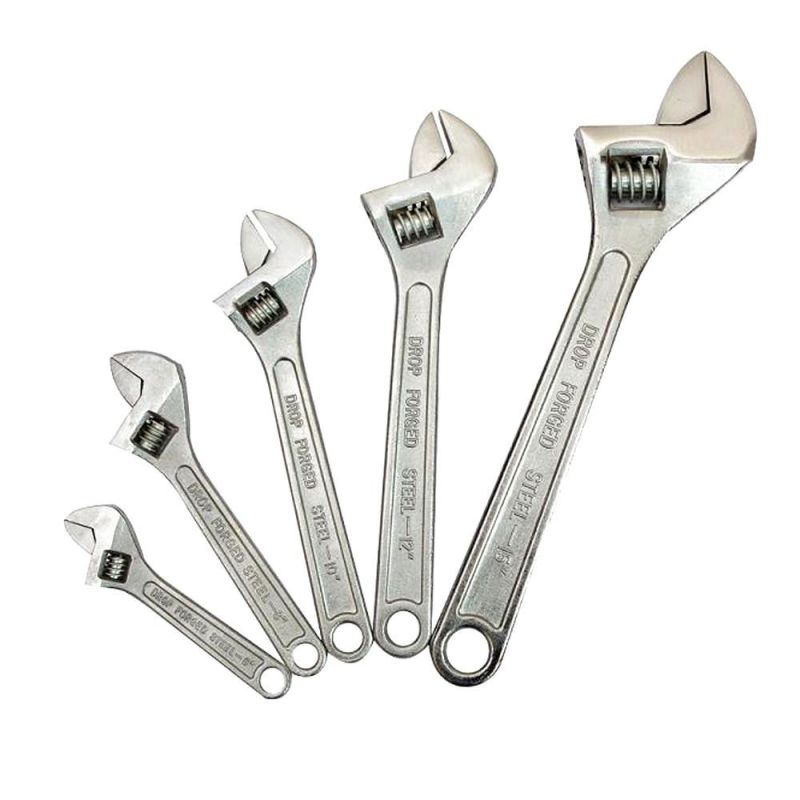 Steel Adjustable Wrench Monkey Spanner for Trucks