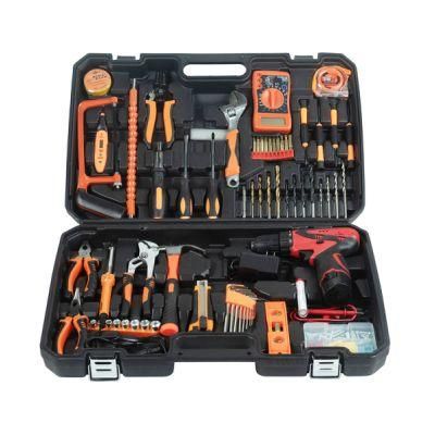 New Product Household 101PC 102PCS 106PCS 114PCS Power Combo Box Hand Tool Set Kit