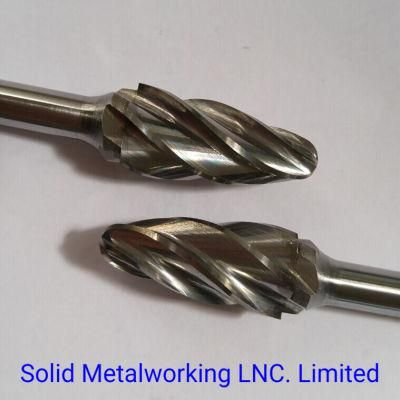 Carbide Burs with Aluminum Cut with Excellent Endurance