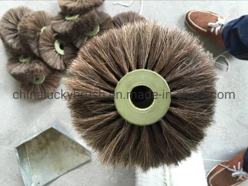 Nylon or Sisal Hemp Round Wheel Cleaning Brush (YY-874)