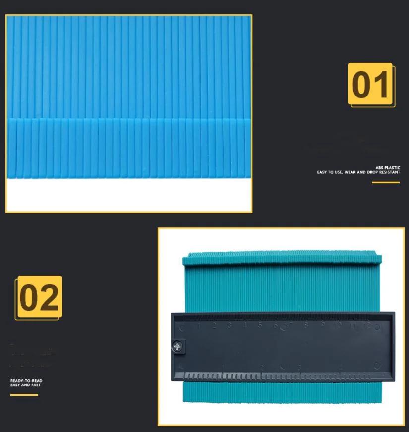 Meters Plastic Profile Contour Duplication Gauge