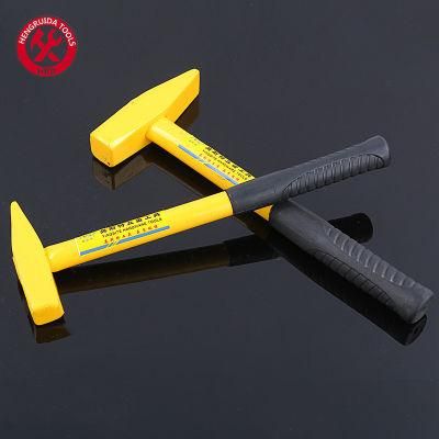 500g Machinist Hammer with Steel Tubular Handle