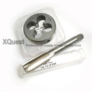 Round Die and Hand Tap Set Un1/2-13 Un1/2-14 Un1/2-16 Un1/2-18 Un1/2-20 Un1/2-24 Un1/2-27 Un1/2-28 Un1/2-32 Un1/2-40