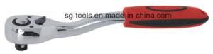 Quick-Release Ratchet Wrench with Nonslip Handle