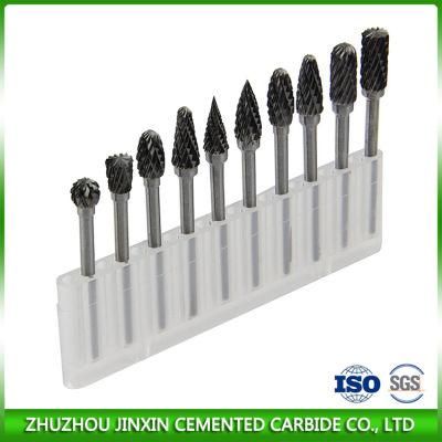 Cylindrical End Cut&#160; Carbide&#160; Burrs Set