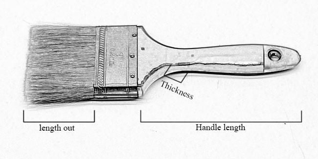 Nice Looking and Cheap Paint Brush with Good Quality